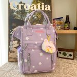 Japanese female high-looking Star girl high schoolbag Korean version portable shoulder bag travel backpack - Image 19