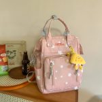Japanese female high-looking Star girl high schoolbag Korean version portable shoulder bag travel backpack - Image 24