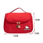 HelloKitty Makeup Bag Korean Sanrio Cosmetic Bags Kawaii Makeup Pouch Cute Travel Organizer Toiletry Box Make Up Cases - Image 7