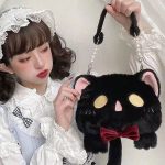 Kawaii Plush Cat Cute Lolita Handbag - Image 15