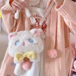 Kawaii Plush Cat Cute Lolita Handbag - Image 2