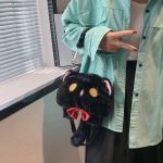 Kawaii Plush Cat Cute Lolita Handbag - Image 9