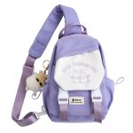 Girl Capacious Crossbody Casual Messenger bag Travel Chest Shoulder Bag - Image 20