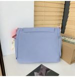 Japanese Cute Sweet Bump Color Capacious Tutoring Shoulder Bag - Image 20