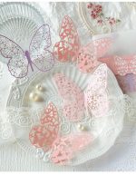 6Pcs Butterfly Hollow Lace Paper Art Handmade Crafts Junk Journal Planner Scrapbooking DIY Decorative Paper Vintage Handbooks - Image 3