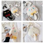 Kawaii Plush Cat Cute Lolita Handbag - Image 8