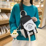 Girl Capacious Crossbody Casual Messenger bag Travel Chest Shoulder Bag - Image 17
