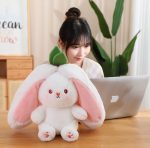 Cute Rabbit in Strawberry Little Buddy Stuffed Plush Cuddly Bunny Plushie - Image 17