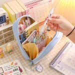Kawaii Japanese Style multi-layered Stationery Supplies Pencil Case Pouch - Image 15