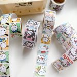 Sanrio Mood Kitty Kuromi Cinnamoroll Pocha Sticker Journal Deco Label Stickers - Image 18