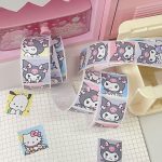 Sanrio Mood Kitty Kuromi Cinnamoroll Pocha Sticker Journal Deco Label Stickers - Image 8
