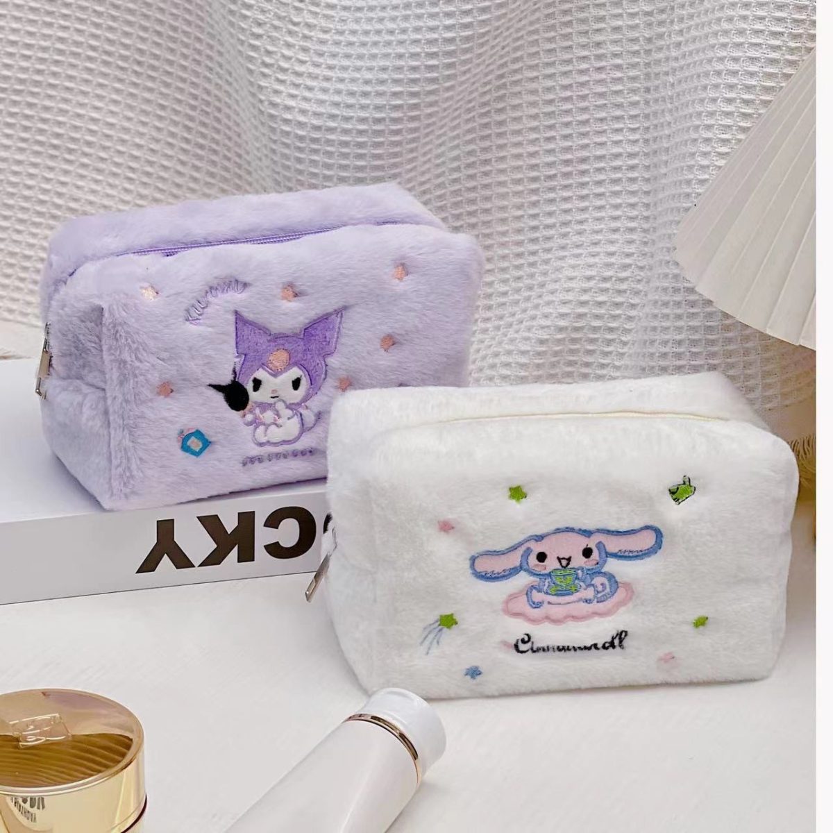 Kawaii Sanrio Plush Pencil Case Makeup Pouch - Image 12