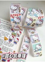 Sanrio Mood Kitty Kuromi Cinnamoroll Pocha Sticker Journal Deco Label Stickers - Image 16