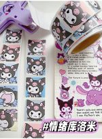 Sanrio Mood Kitty Kuromi Cinnamoroll Pocha Sticker Journal Deco Label Stickers - Image 4