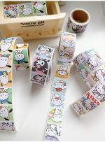 Sanrio Mood Kitty Kuromi Cinnamoroll Pocha Sticker Journal Deco Label Stickers - Image 13