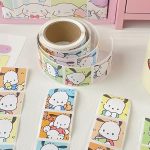 Sanrio Mood Kitty Kuromi Cinnamoroll Pocha Sticker Journal Deco Label Stickers - Image 9