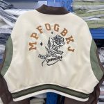 Cropped Baseball Jackets Women Harajuku Oversized Bomber Coat Streetwear Korean Leather Sleeve Casual Short Outerwear - Image 14