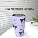 450ml Sanrio Kawaii Sippy Stainless Steel Travel Water Cup - Image 6
