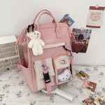 Kawaii Preppy style japanese Backpack cute laptop bookbag travel camping backpack - Image 18