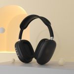 P9 Pro Max Bluetooth headset headset cell phone wireless sports game headset with microphone Apple Max Dupe noise reduction Headphone - Image 2