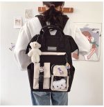 Kawaii Preppy style japanese Backpack cute laptop bookbag travel camping backpack - Image 11