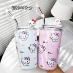 450ml Sanrio Kawaii Sippy Stainless Steel Travel Water Cup