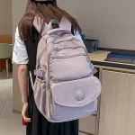 Capacious backpack, one-shoulder bag, for secondary school, spine protection - Image 9
