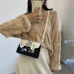 New Womens shoulder bag Griffiti small square bag - Image 7