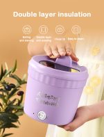 Mini Electric Cooker Multifunctional All-In-One Pot Non-stick Pan Hot Pot Rice Cooker Pot Frying Pan Food Stew - Image 2