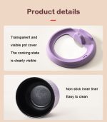 Mini Electric Cooker Multifunctional All-In-One Pot Non-stick Pan Hot Pot Rice Cooker Pot Frying Pan Food Stew - Image 4