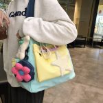 Sweet Girls Kawaii Tote Bags Large Capacity Casual Shopping Travel Commuter Shoulder Bags Lightweight Women Handbags - Image 11