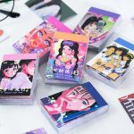 50sheets Retro Japanese Kawaii Comic Girl Decorative Stickers - Image 12