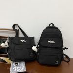 BOKA Cute Japanese Style Large Capacity High School Backpack and Tutoring Shoulder Tote Bag Comfortable Strap Travel Backpack - Image 8