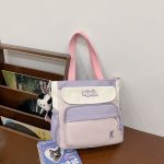 BOKA Cute Japanese Style Large Capacity High School Backpack and Tutoring Shoulder Tote Bag Comfortable Strap Travel Backpack - Image 14