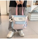 BOKA Cute Japanese Style Large Capacity High School Backpack and Tutoring Shoulder Tote Bag Comfortable Strap Travel Backpack - Image 24