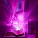 Water Ripples Lights Ocean Water Projector Light Bedroom Decor 16 Colors Rotating Flame Lumena Northern Nightlight - Image 7