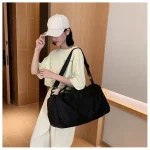 Wet and Dry Separation Compartment Travel Storage Bag Portable Short Distance Luggage Multifunctional Swimming Gym Lightweight Bags - Image 3