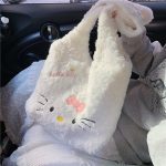 Kawaii Sanrio Hellokitty Plush high capacity Shoulder Bag