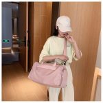 Wet and Dry Separation Compartment Travel Storage Bag Portable Short Distance Luggage Multifunctional Swimming Gym Lightweight Bags - Image 13