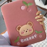 Kawaii cherry 11/13/14/15.6/16 inch ipad tab MacBook laptop pouch sleeve case