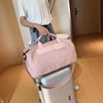 Wet and Dry Separation Compartment Travel Storage Bag Portable Short Distance Luggage Multifunctional Swimming Gym Lightweight Bags - Image 5