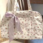 CarryMe Dupe Floral Feminine Tote Bag Aesthetic Party Vacation Shoulder Bag - Image 10