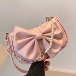 Korean style bowknot female fashion shoulder bag - Image 3