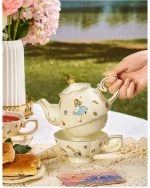 Disney Princess Heart Alice in Wonderland One person Teapot Mug Cup Lovely Gift - Image 5