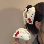 Cute Kitty Dumpling Hair clip