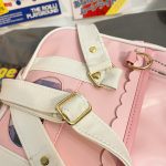 Japanese Kawaii Lolita Girl Uniform Bag PU Leather Tote Bag Teenage Handbags High School Girl Student Crossbody Shoulder Bag - Image 9
