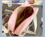 Japanese Kawaii Lolita Girl Uniform Bag PU Leather Tote Bag Teenage Handbags High School Girl Student Crossbody Shoulder Bag - Image 7