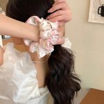 Fairy floral Korean Style large intestine hair band Summer Simple Scrunchies - Image 2