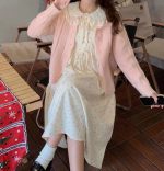 Japanese Sweet Harajuku two piece Dress with Sweater - Image 8