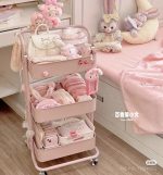 3Layer Stainless Steel Multi-purpose Trolley Cart Storage SSnacks Book Organizer - Image 4
